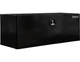 Buyers #1706985 PRO SERIES Black Smooth Aluminum Toolbox, 18" H x 24" D x 48" W