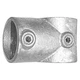 Structural Pipe Fitting, Tee, Cast Iron, 2 In Pipe Size, 50000 Lb Tensile