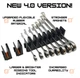 ToolBox Widget Modular Wrench Organizer | 12 Wrench Magnetic Widgets 4.0 Version