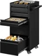 Yizosh 5-Drawer Metal Tool Storage Cabinet with Wheels,Rolling Tool Chest