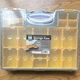 Storehouse 20-Compartment Stackable ABS Storage Case, Handles, 16.5x13x2.25"