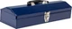 TCE ATB102U Torin 16" Hip Roof Style Portable Steel Tool Box 16 Inch, Blue