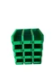 [Qty 12] Akro-Mils 30224 Green Hang & Stack Storage Bin, Plastic 4&rdquo;h 11&rdquo;l
