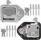 YESHMA 2Pcs Truck Tool Box Latch Toolbox Paddle Lock Replacement Handle Stainles