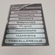 Chroma TS47001 Toolbox Identification Magnets Set, 8-Pack