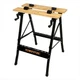 POWERTEC Portable Small Workbench with Vise, Imprinted Ruler and Protractor S...