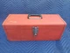 Vintage Kennedy Red Tool Box KK-19-747996 Black Handle Tool Storage
