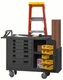 Durham Mobile Facility Maintenance Cart - 52-3/4 X19x40-1/4" - Gray