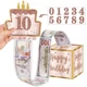 Turypaty Happy Birthday Money Gift Box 1 Count (Pack of 1), PIink Rose Gold