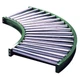 ASHLAND CONVEYOR 10F90KG03B36 Roller Conveyor,36" BF,Steel Frame 4W582