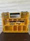 DEWALT DWST14825 10-Compartment Tool Box - Black/Yellow