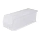 12 Count Akro-Mils 30234 Clear Hopper Stacking Bins: 14-3/4" x 5-1/2" x 5"