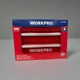 WORKPRO Mini Metal Tool Box 2 Drawer Red Magnetic Lock Powder Coated NEW