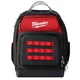 Milwaukee 48-22-8201 48-Pocket Hard Molded Ultimate Jobsite Backpack, Black/Red