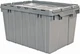 Akro-Mils 39120 Gray Attached-Lid Container, 1.62 cf, 21.5" x 15" x 12.5"