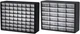 Akro-Mils 10164 64 Drawer Plastic Parts Storage Hardware and Craft Cabinet, Blac