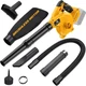 Leaf Blower for Dewalt 20V Max Battery,Electric Jobsite Air Blower with Brushles
