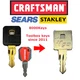 Craftsman Toolbox Replacement Key Llave CUT TO ORDER 8001-8223 8000 8100 8200