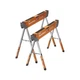 Bora Portamate Speedhorse XT Sawhorse Pair- Two pack, 30-36 inch height adjus...