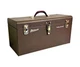 Homak 20-Inch Industrial Steel Toolbox, Brown Wrinkle Powder Coat, BW00200200