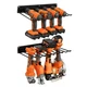 UU-Major Drill Holder Wall Mount,Power Tool Organizer,Heavy Duty Garage 2 rack