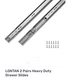 2 Pairs LONTAN Heavy Duty Drawer Slides 24&rdquo; Soft Close Ball Bear Full Extend NEW