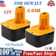 New Pack replacement For Dewalt 12VBattery DW9072 DC9071 DW9072 DC742KA 