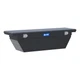 69in Toolbox Storage Deep Angled Truck Tool Box w/ Low-Profile UWS Matte Black