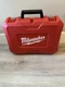 CASE ONLY Milwaukee 2601-22 18V  Cordless 1/2" Hammer Drill CASE ONLY