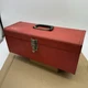 Kennedy KK-19 Red Metal Tool Box w/ Tray 19" x 7" x 7.5" Vintage Made USA