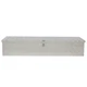 Karl home 49 in. Silver Diamond Plate Aluminum Tool Box w/ Keys