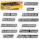 Magnetic Tool Box Labels, 12PCS Strong Magnet Toolbox Drawer Label for Toolboxes