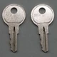 Set of 2 keys Cut to your code: RH1-RH50 HUSKY/DELTA TOOL BOX ON A PICK UP TRUCK