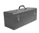 Edward Tools 17" Metal ToolBox - Heavy Duty Portable Tool Box with Organizer... 
