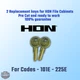 101E-225E. Pair of keys for HON file cabinets and desks. Pre Cut To Your Code.
