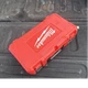 Milwaukee 49-22-4188 Lockable Red Plastic Tool Case Box, 28 pc Capacity