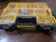 DEWALT DWST14825 10-Compartment Tool Box - Black/Yellow  contains some bits