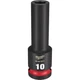 Milwaukee Tool 49-66-6271 1/2 Drive 10MM Deep 6 Point Socket
