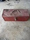 Kennedy Kits KK-19 Vintage Tool Box Red with tray, Used, 19 Inch