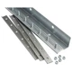 TMI 999-00075 Strip Door Hardware,4 ft.,Steel 3TB43