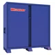 WESTWARD  Jobsite Box,61 in,Blue 499N09