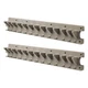 Suncast 2 Foot Wall Mounted Garage Garden Hand Tool Hanger Organizer (2 pack)