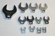 SNAP-ON MAC MATCO TOOLS 3/8 DRIVE SAE Open End Crowfoot Wrench SET 12pcs USA