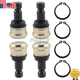Ball Joint for Polaris 7061220 RZR XP 900 570 Ranger 800 Upper Lower 4 Pack New 