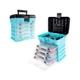 Portable Tool Box, Small Parts Organizer with Drawers, Customizable