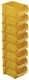 Stanley STST55208 8 Count Yellow Polypropylene # 2 Storage Bin - Pack of 1