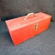 Vintage Red Kennedy KK-19 With Metal Gray Tray - Pre-owned with signs of use