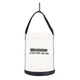 Westward Bucket Bag Canvas 12 In Round Heavy Duty Open Top Tool Carrier Natural