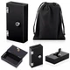 CroBlissful 1 Pack Acrylic Money Bank Box for 4.3 x 2.3 x 0.98 inches, Black