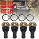 4 SET Style Upper Lower Front Ball Joints for Polaris Ranger 800 4x4 6x6 XP Crew